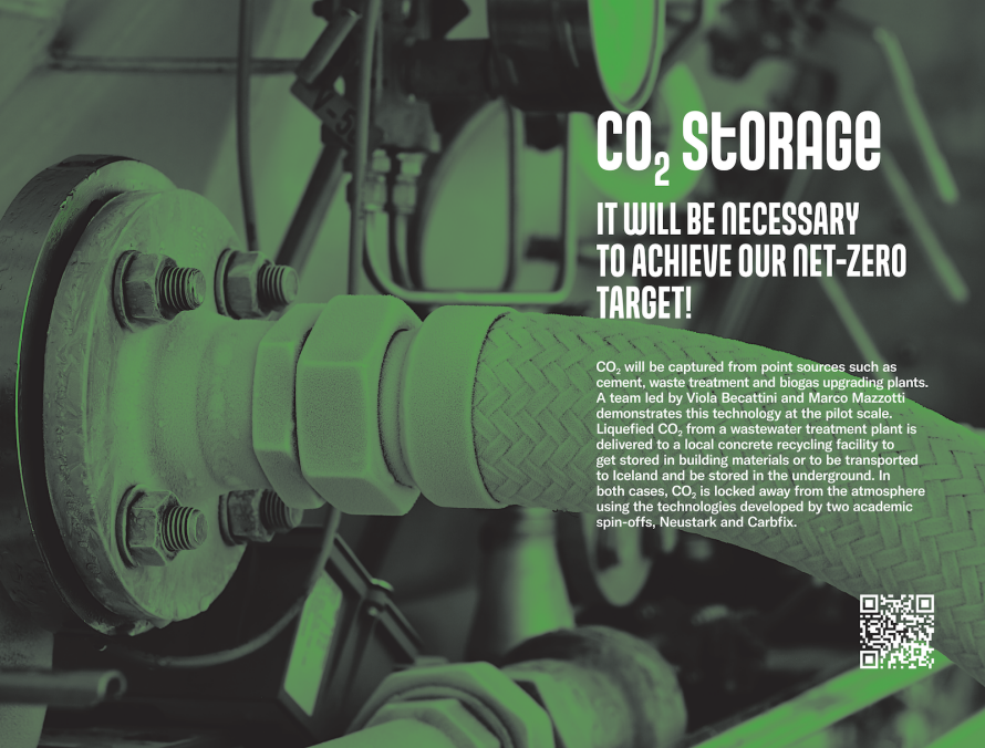 Enlarged view: Exhibition Panel about CO2 Storage