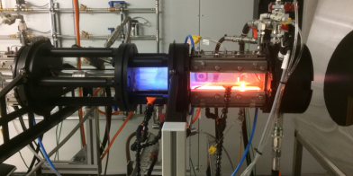 First-stage of the lab-scale sequential combustor.